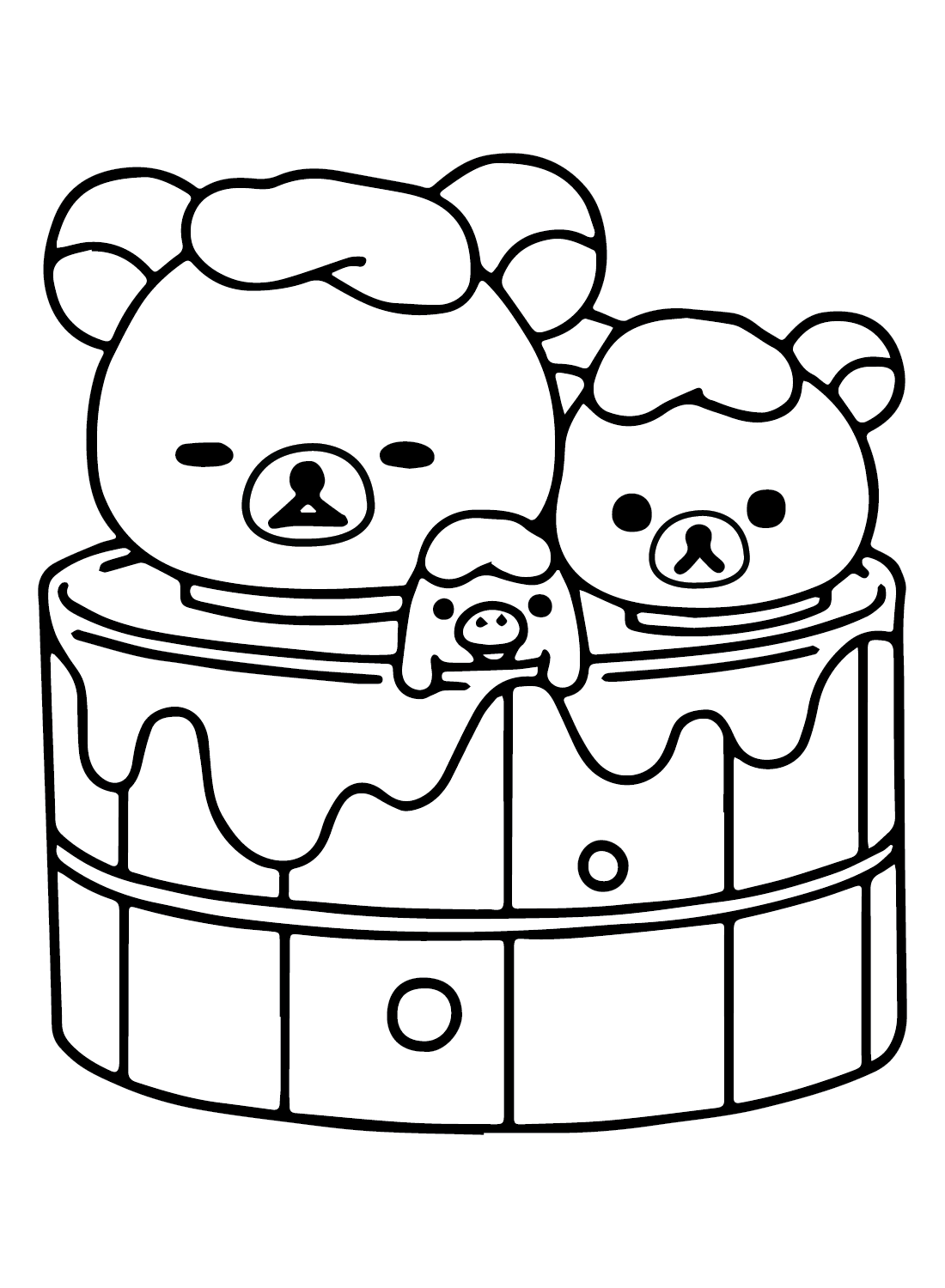 180+ Polar Bear Coloring Pages Printable 104