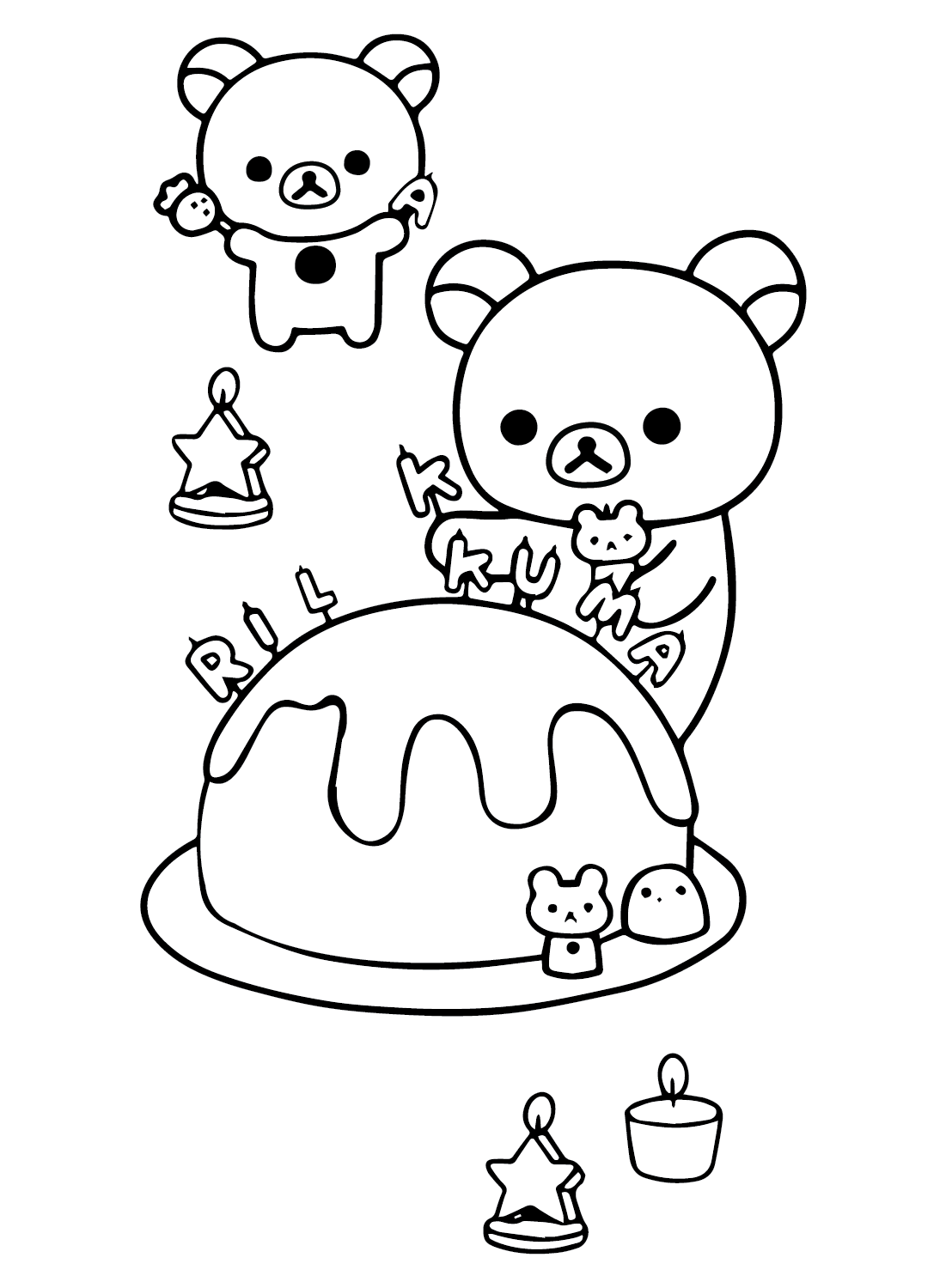 180+ Polar Bear Coloring Pages Printable 108