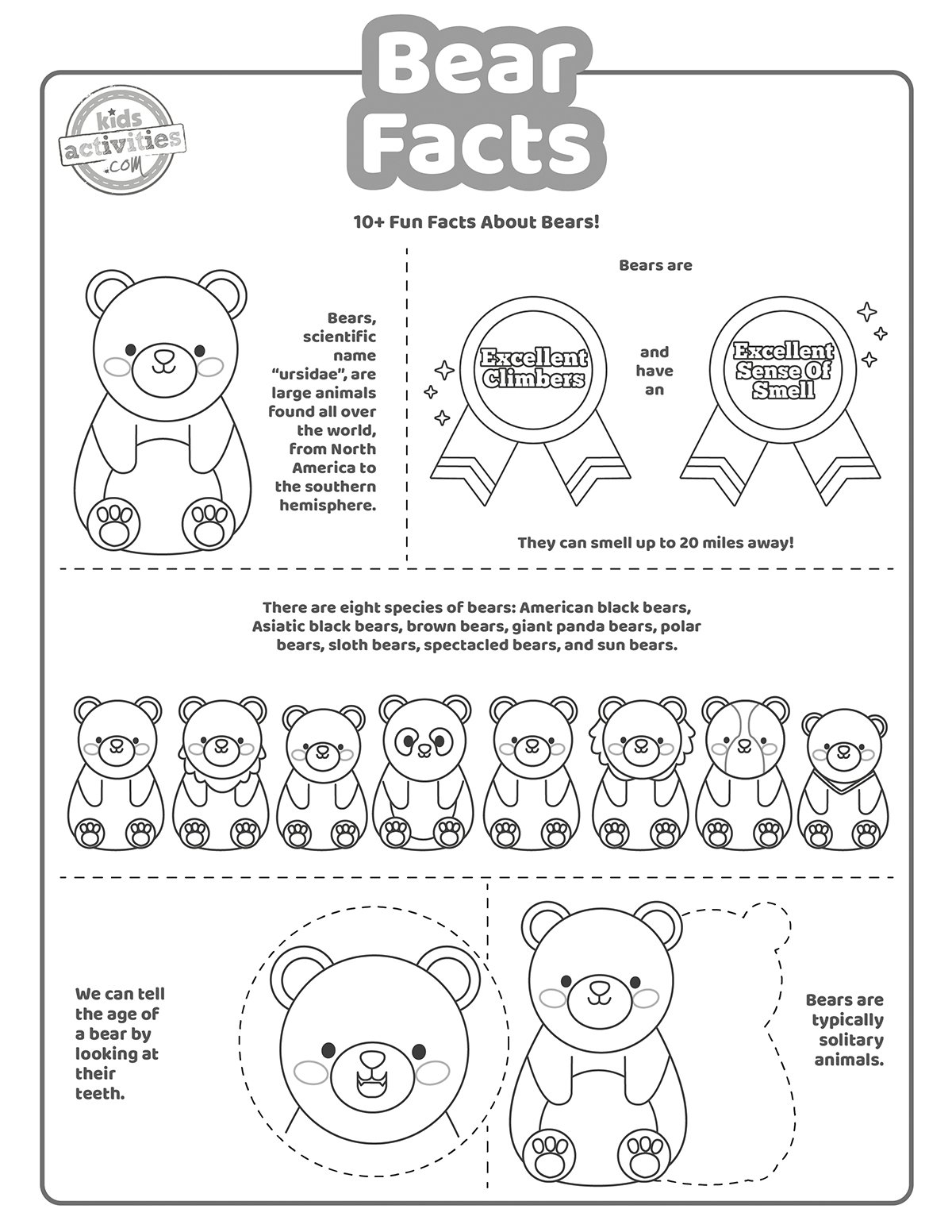 180+ Polar Bear Coloring Pages Printable 113