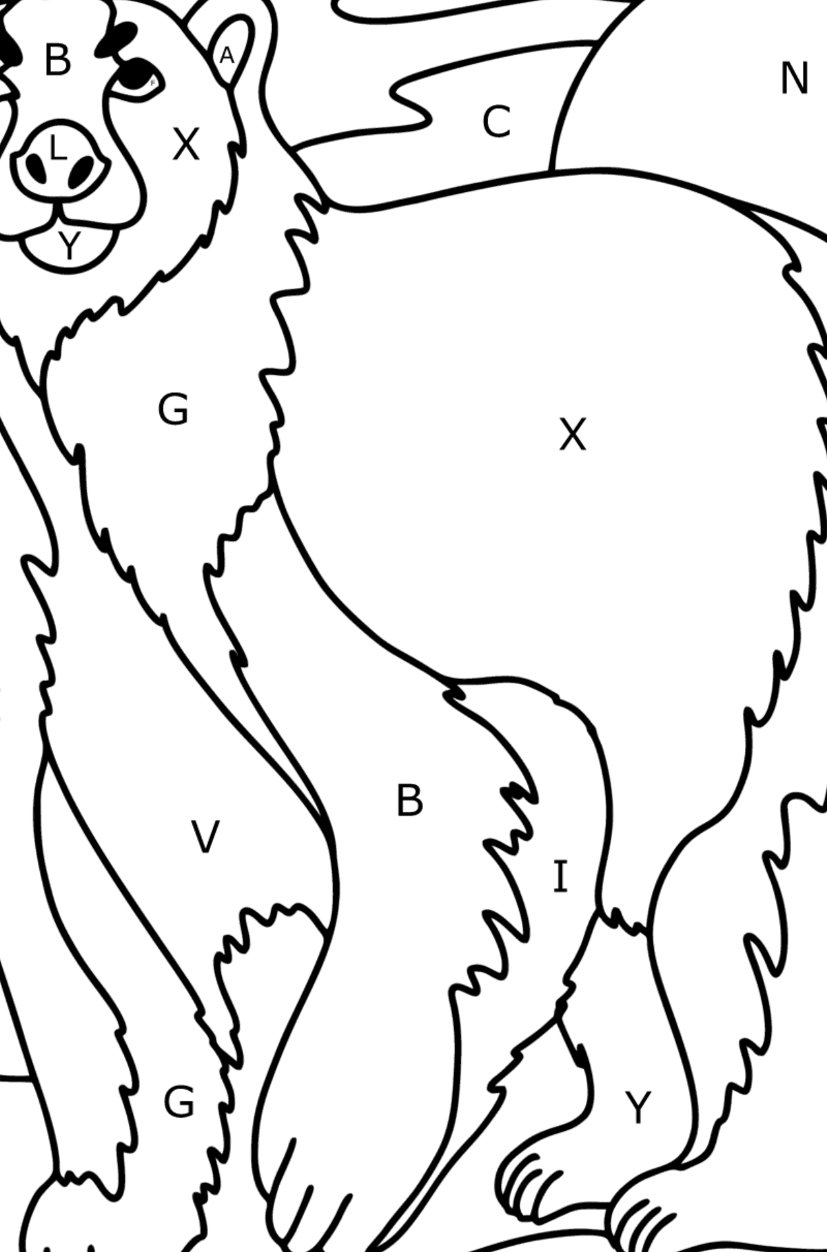 180+ Polar Bear Coloring Pages Printable 137