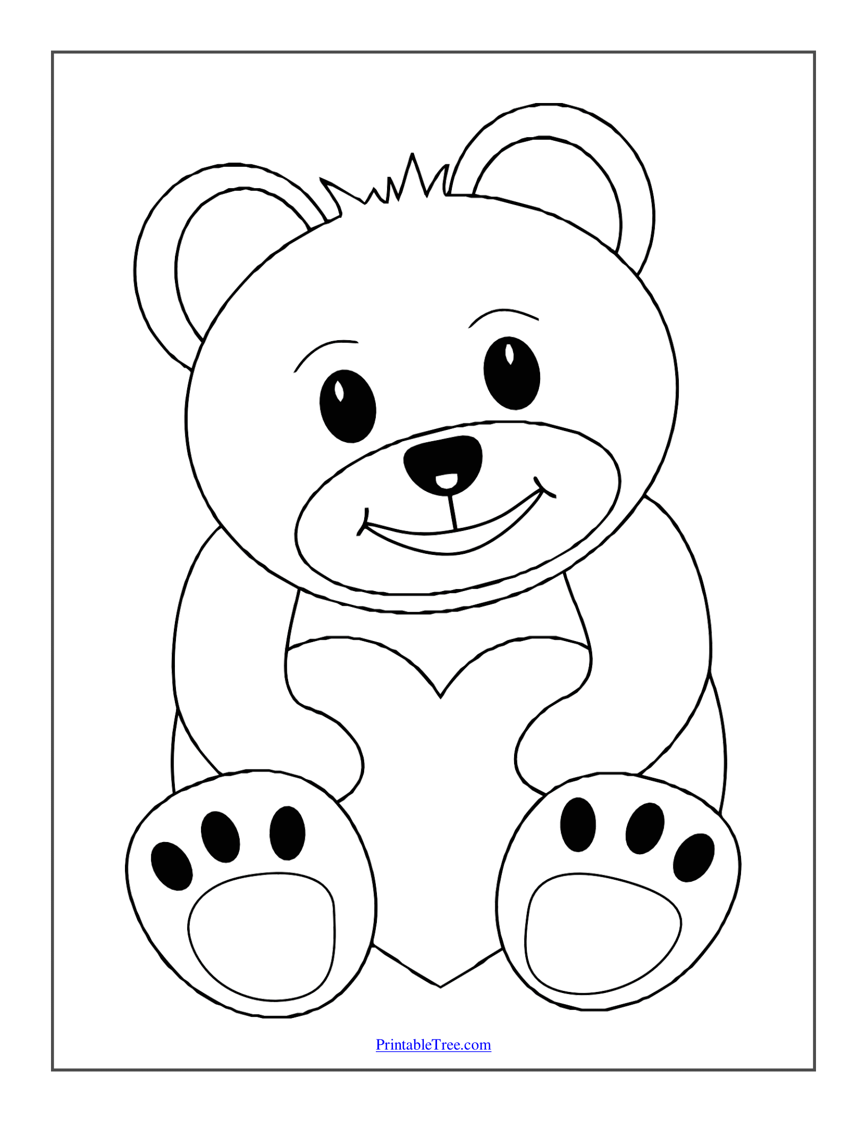 180+ Polar Bear Coloring Pages Printable 158