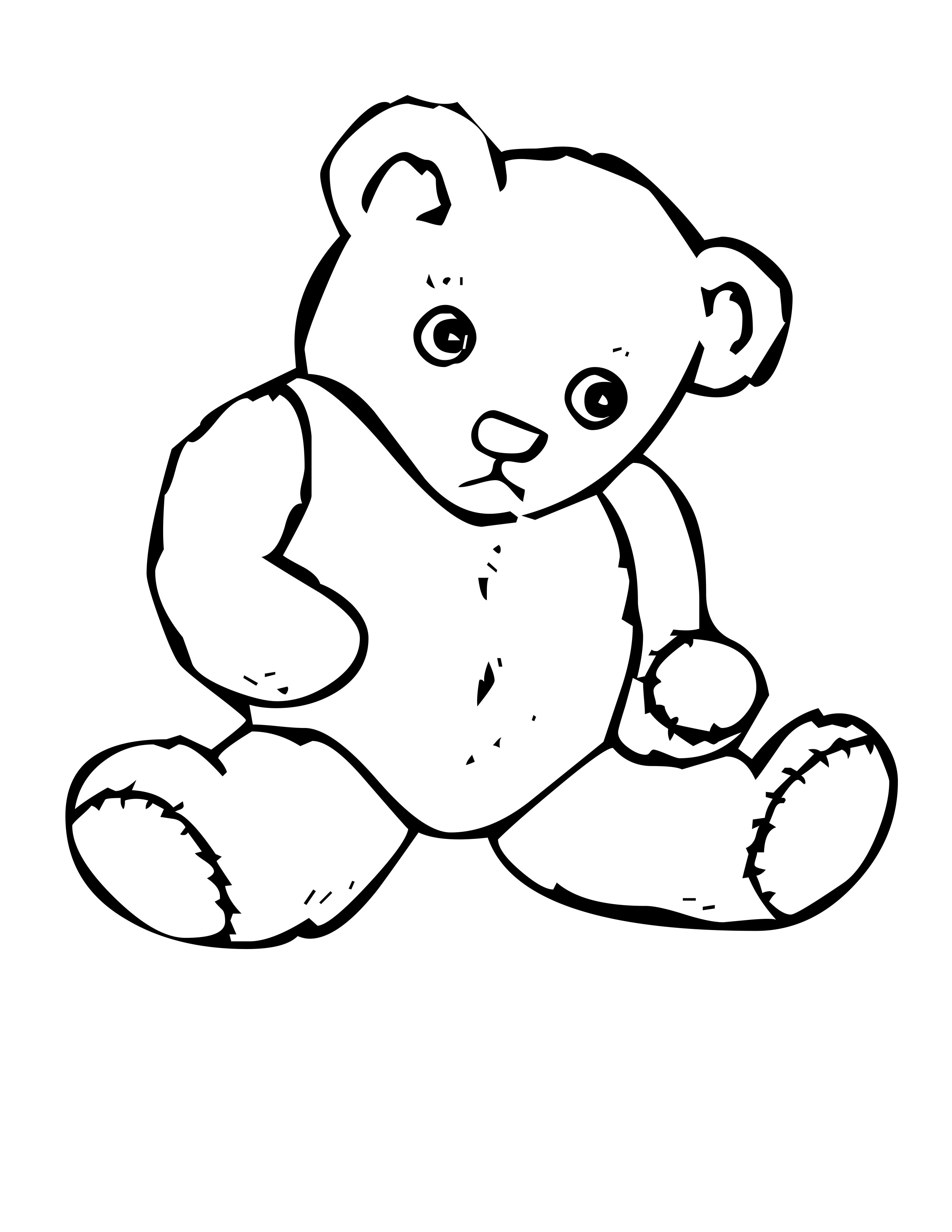 180+ Polar Bear Coloring Pages Printable 183