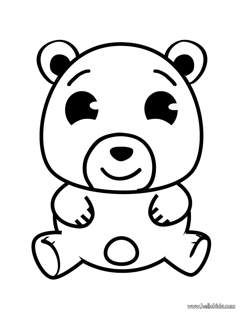 180+ Polar Bear Coloring Pages Printable 29