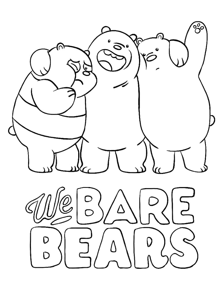 180+ Polar Bear Coloring Pages Printable 32