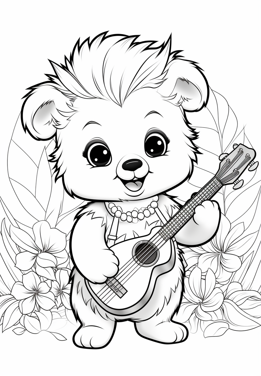 180+ Polar Bear Coloring Pages Printable 54