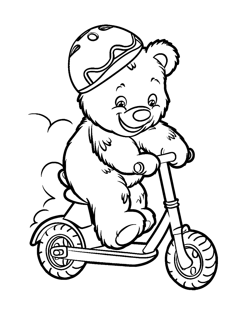 180+ Polar Bear Coloring Pages Printable 56