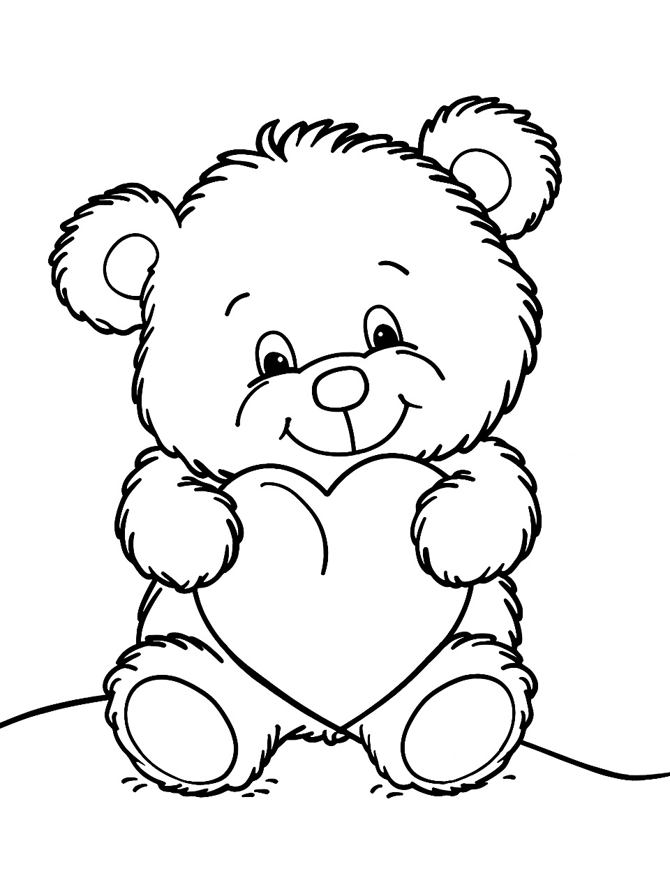 180+ Polar Bear Coloring Pages Printable 59