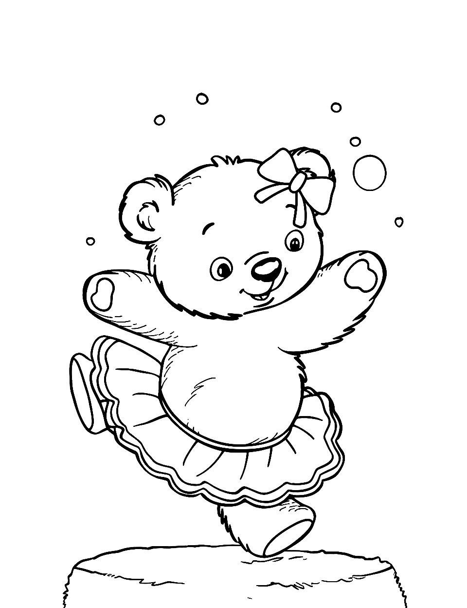 180+ Polar Bear Coloring Pages Printable 60