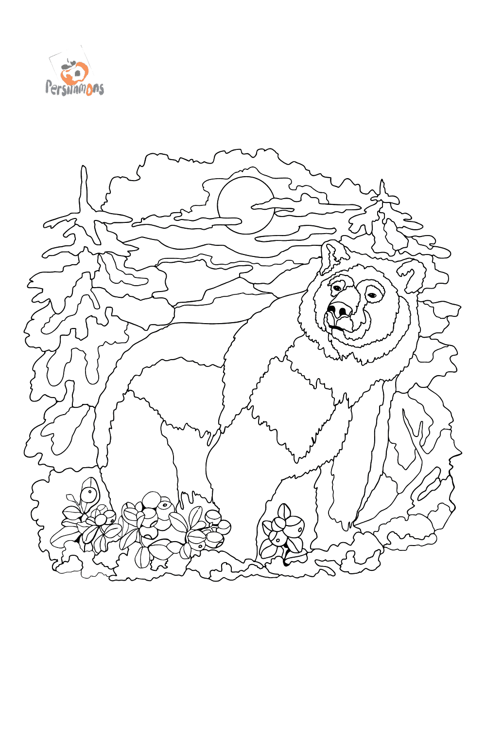 180+ Polar Bear Coloring Pages Printable 92