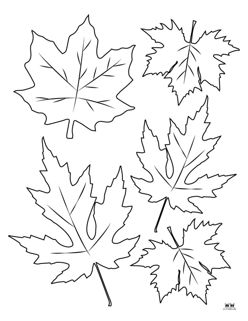 194+ Maple Coloring Pages Printable 109