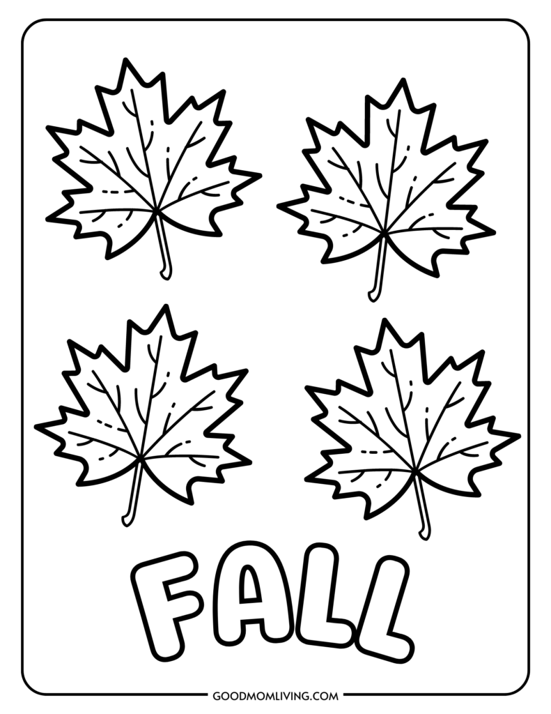 194+ Maple Coloring Pages Printable 115