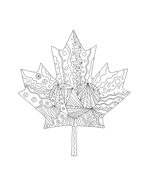 194+ Maple Coloring Pages Printable 12