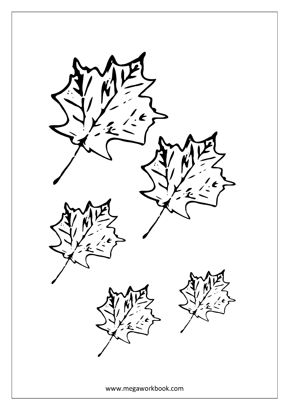 194+ Maple Coloring Pages Printable 136