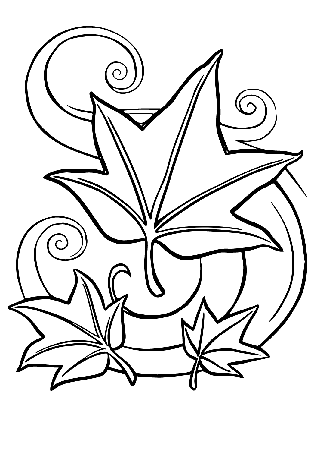 194+ Maple Coloring Pages Printable 144