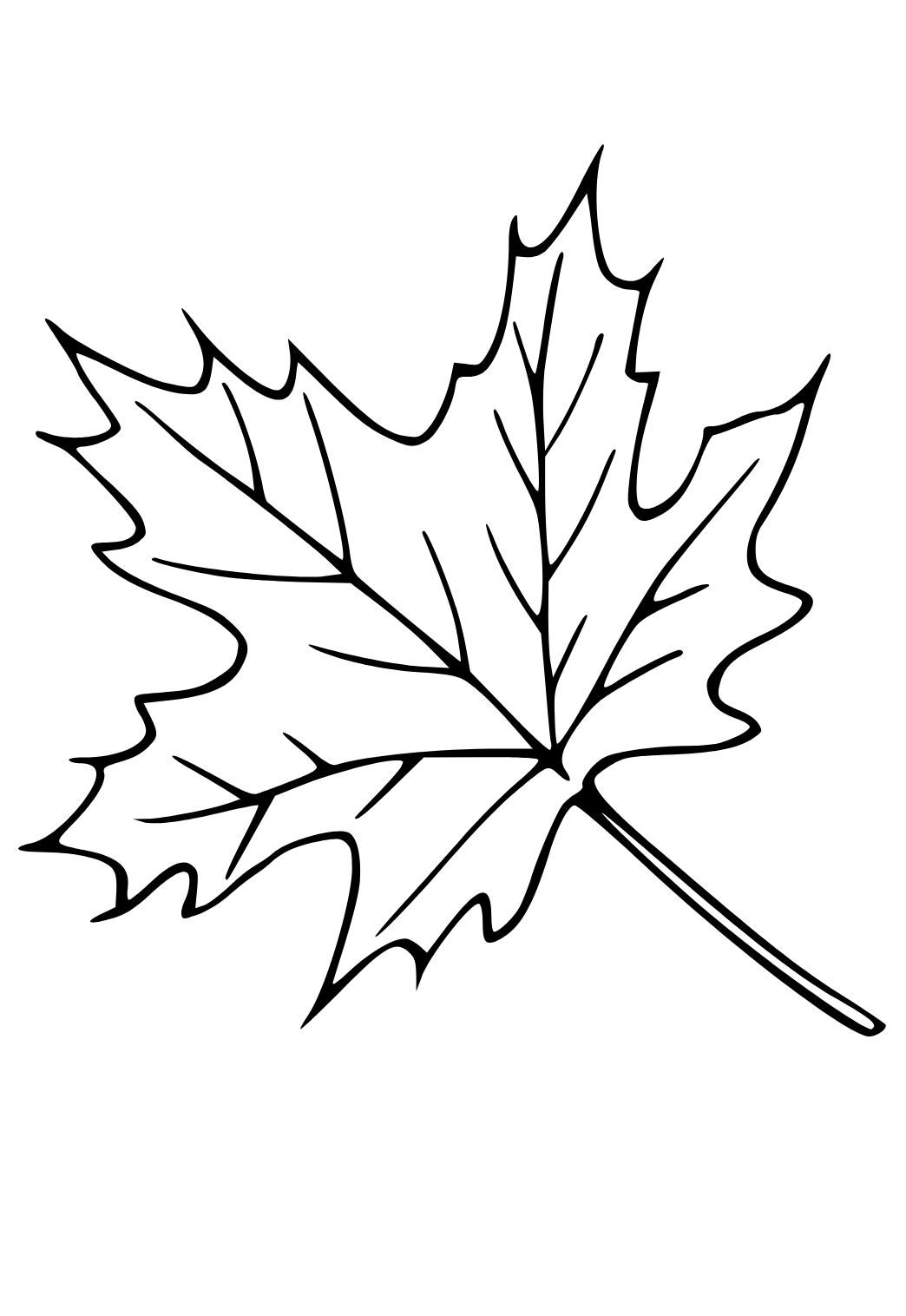 194+ Maple Coloring Pages Printable 145