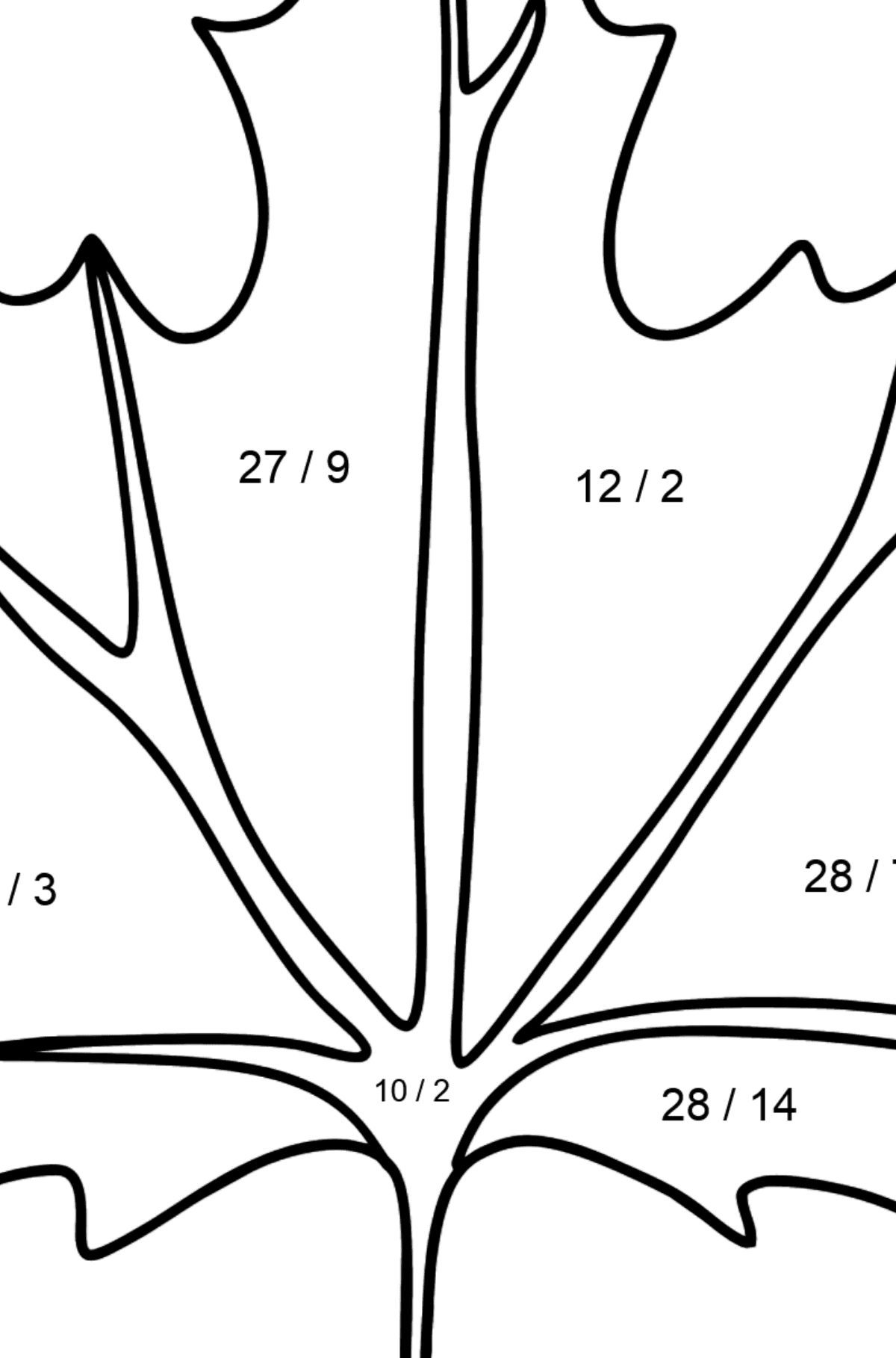 194+ Maple Coloring Pages Printable 171