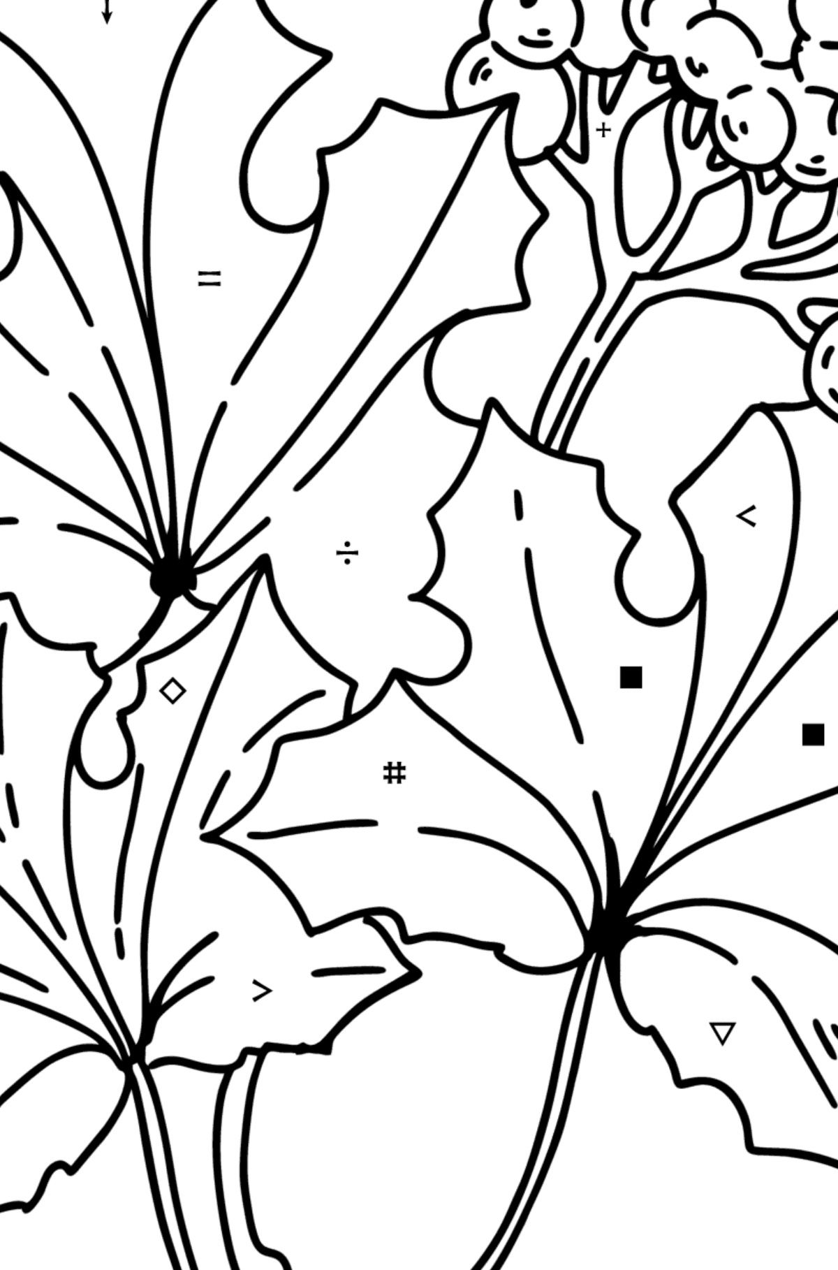 194+ Maple Coloring Pages Printable 172