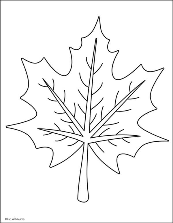 194+ Maple Coloring Pages Printable 56