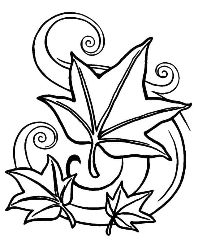 194+ Maple Coloring Pages Printable 78