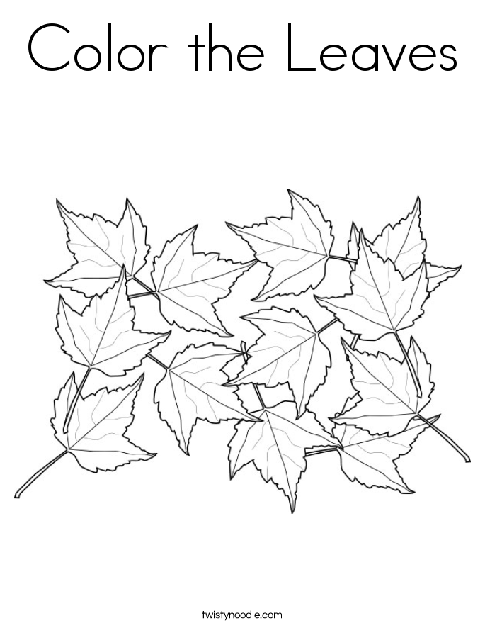 194+ Maple Coloring Pages Printable 90