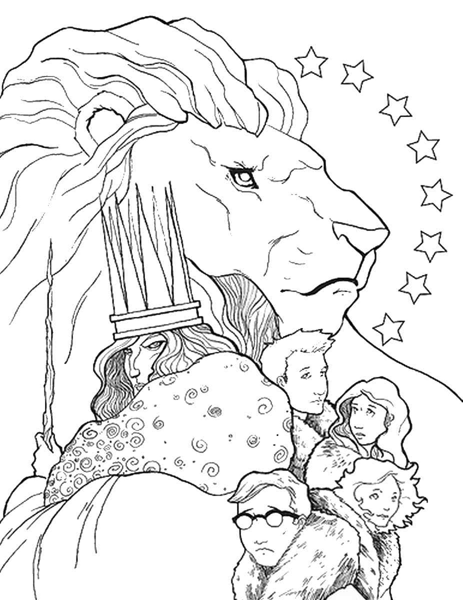 100 Narnia Coloring Pages Printable 21