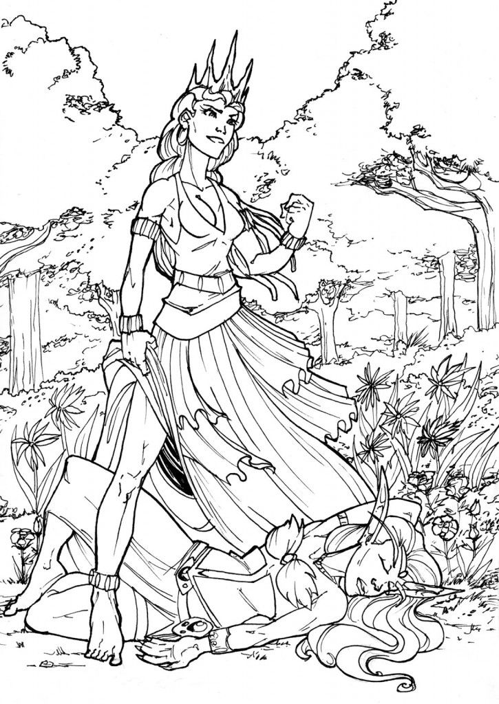 100 Narnia Coloring Pages Printable 22