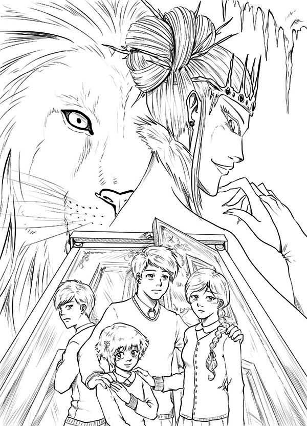 100 Narnia Coloring Pages Printable 32