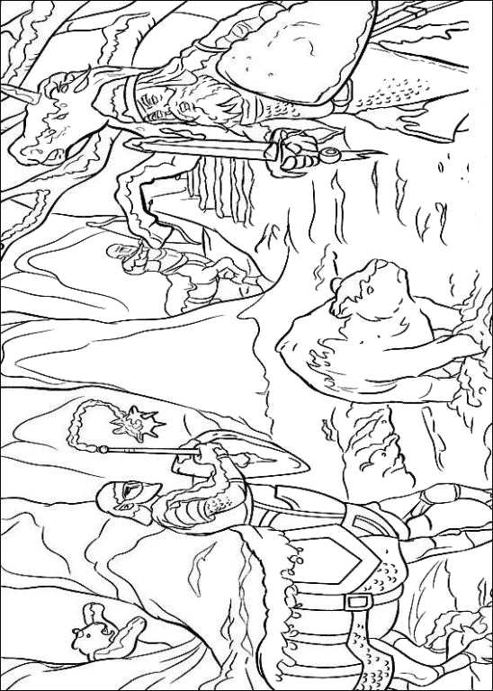 100 Narnia Coloring Pages Printable 48