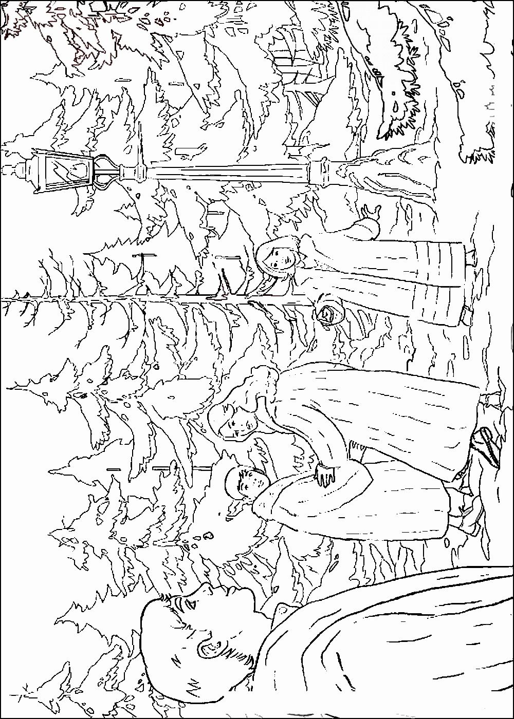 100 Narnia Coloring Pages Printable 74