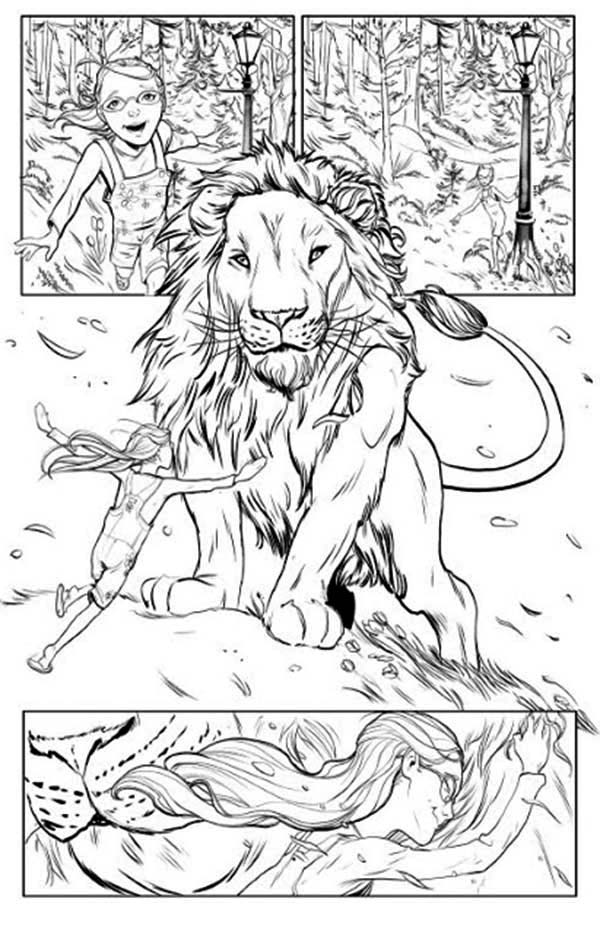 100 Narnia Coloring Pages Printable 89