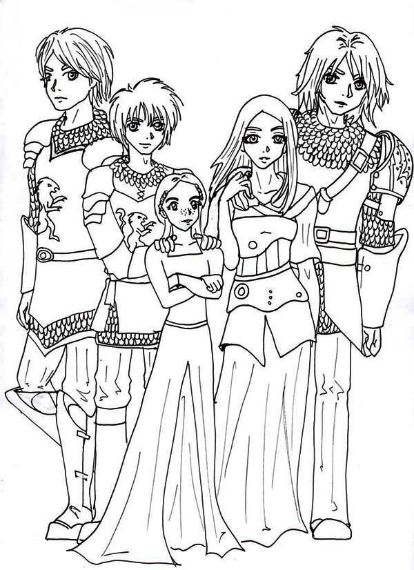 100 Narnia Coloring Pages Printable 92