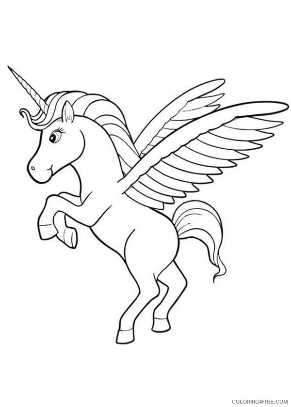 100 Pegasus Coloring Pages for Kids Printable 12