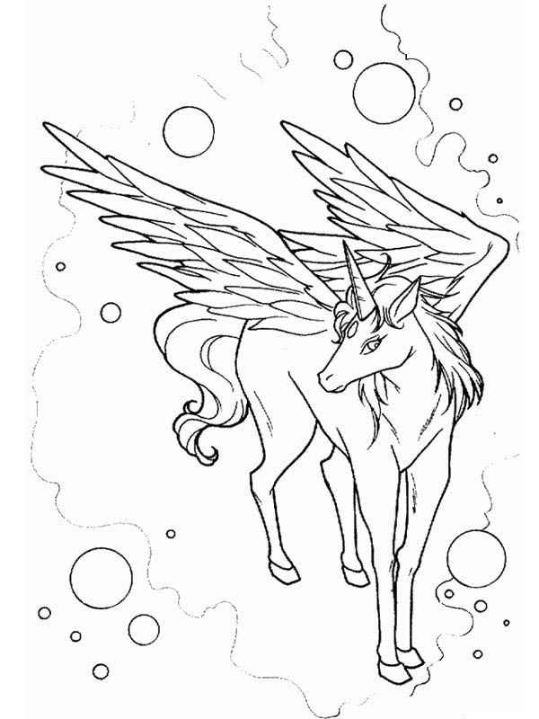 100 Pegasus Coloring Pages for Kids Printable 18