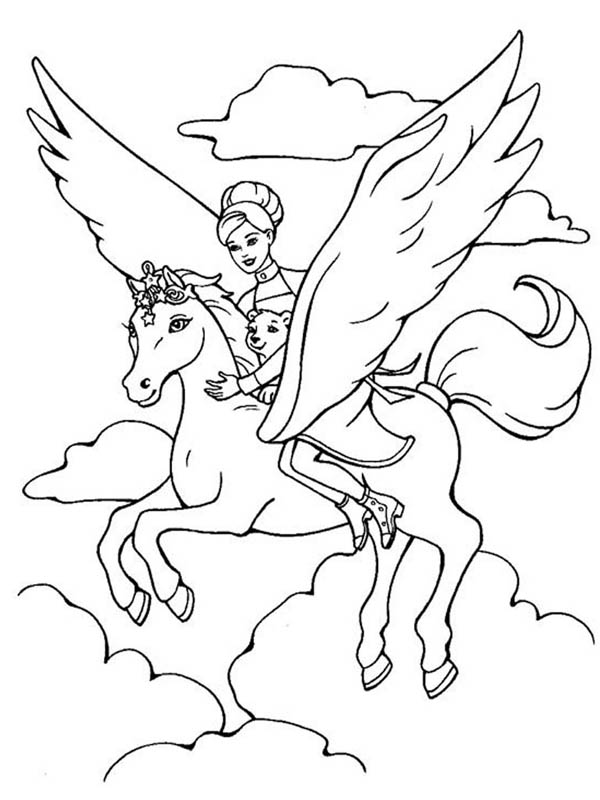 100 Pegasus Coloring Pages for Kids Printable 38