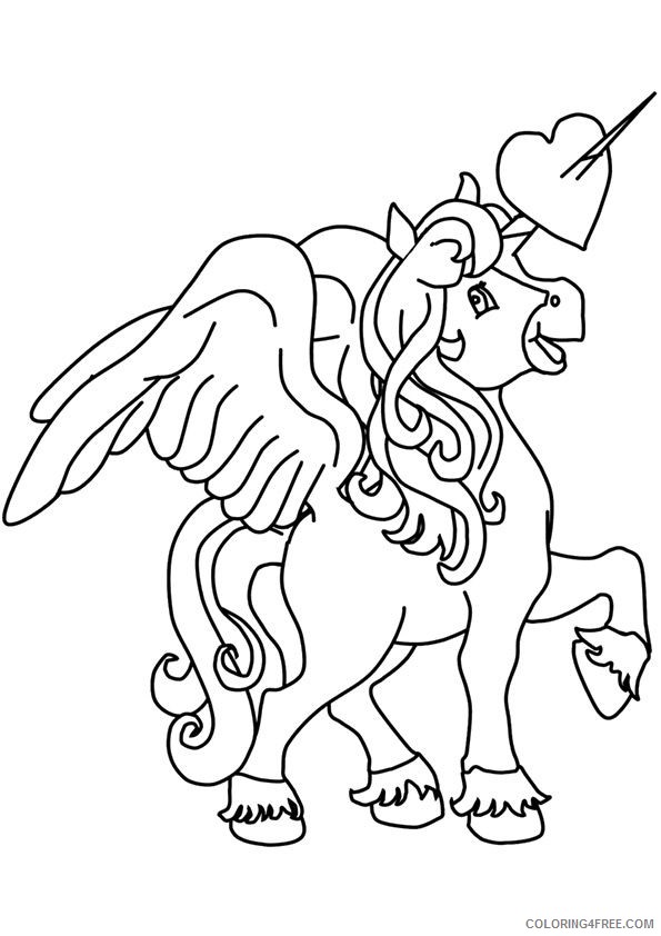 100 Pegasus Coloring Pages for Kids Printable 52