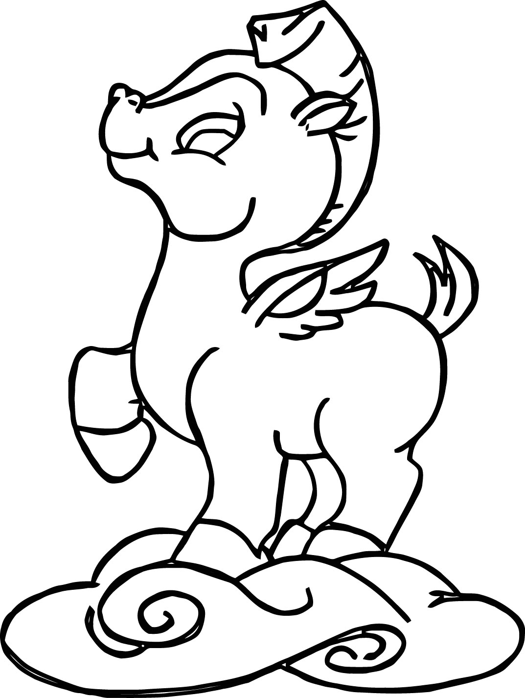 100 Pegasus Coloring Pages for Kids Printable 54