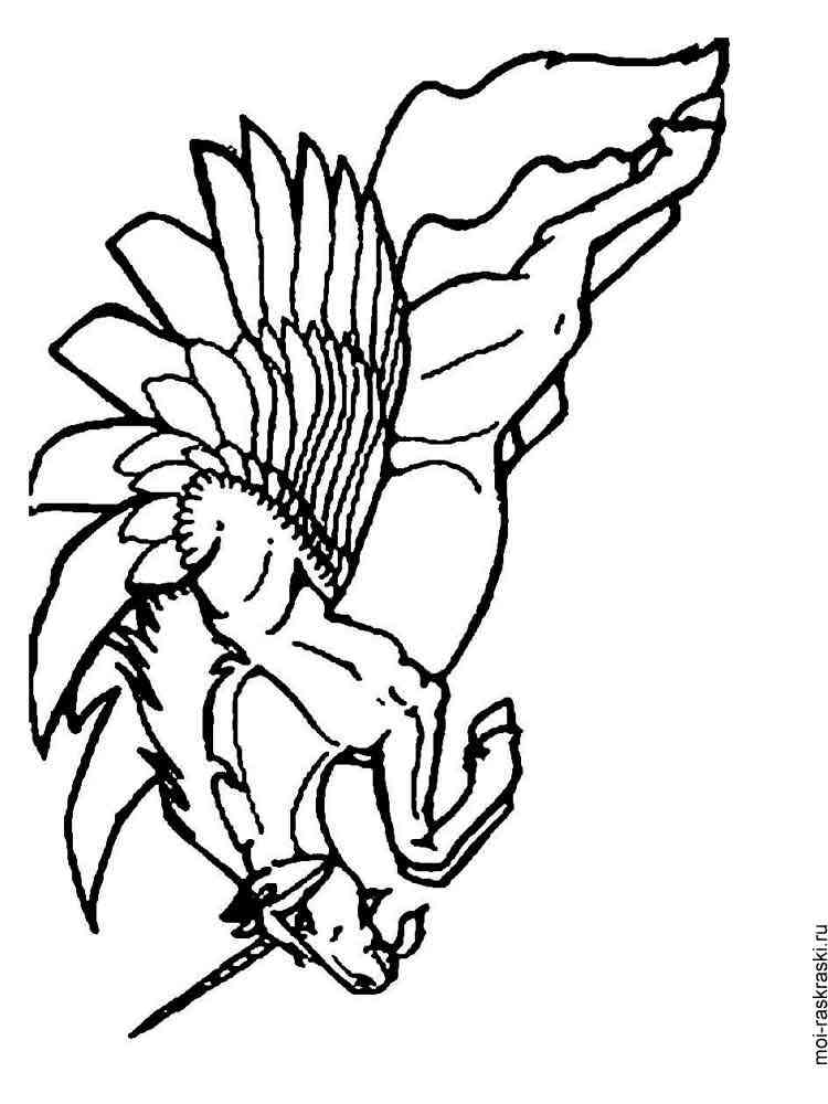 100 Pegasus Coloring Pages for Kids Printable 78