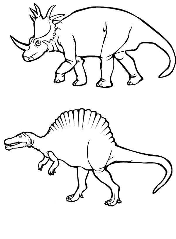 100+ Spinosaurus Coloring Pages Printable 19