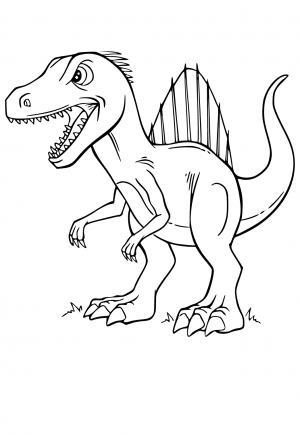 100+ Spinosaurus Coloring Pages Printable 24