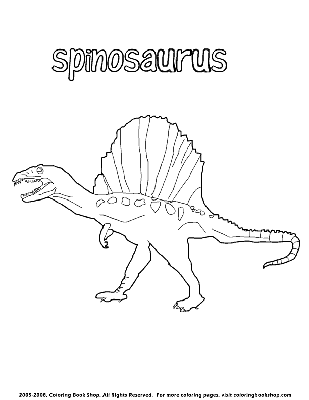 100+ Spinosaurus Coloring Pages Printable 30