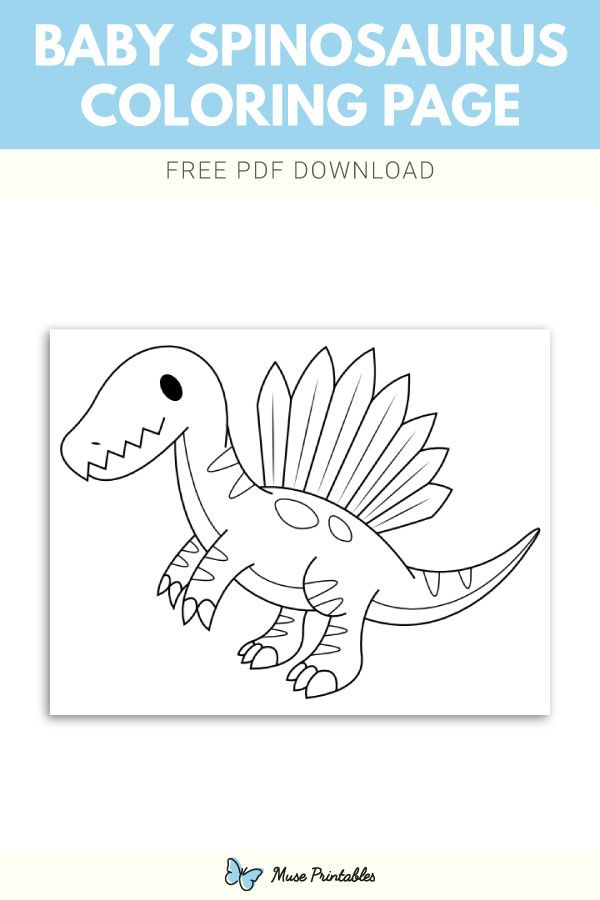 100+ Spinosaurus Coloring Pages Printable 48