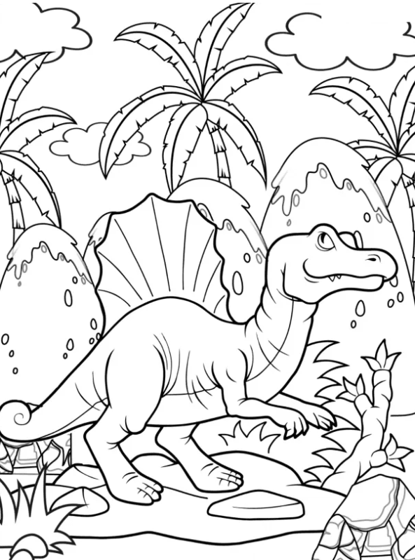 100+ Spinosaurus Coloring Pages Printable 53