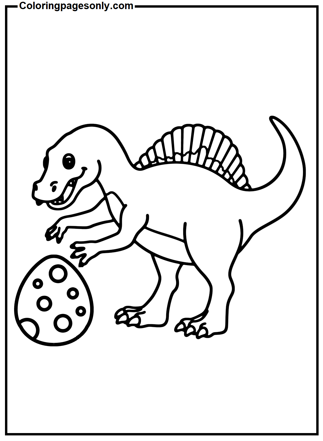 100+ Spinosaurus Coloring Pages Printable 65