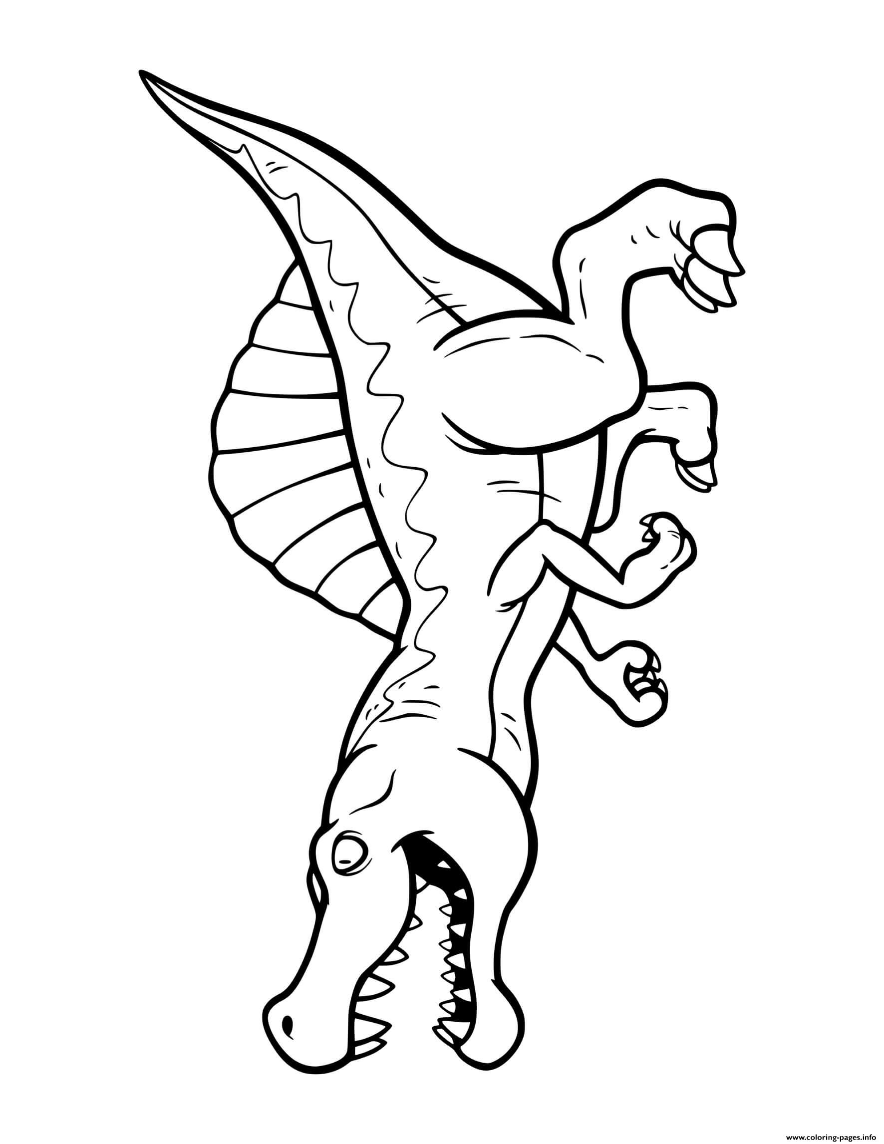 100+ Spinosaurus Coloring Pages Printable 68