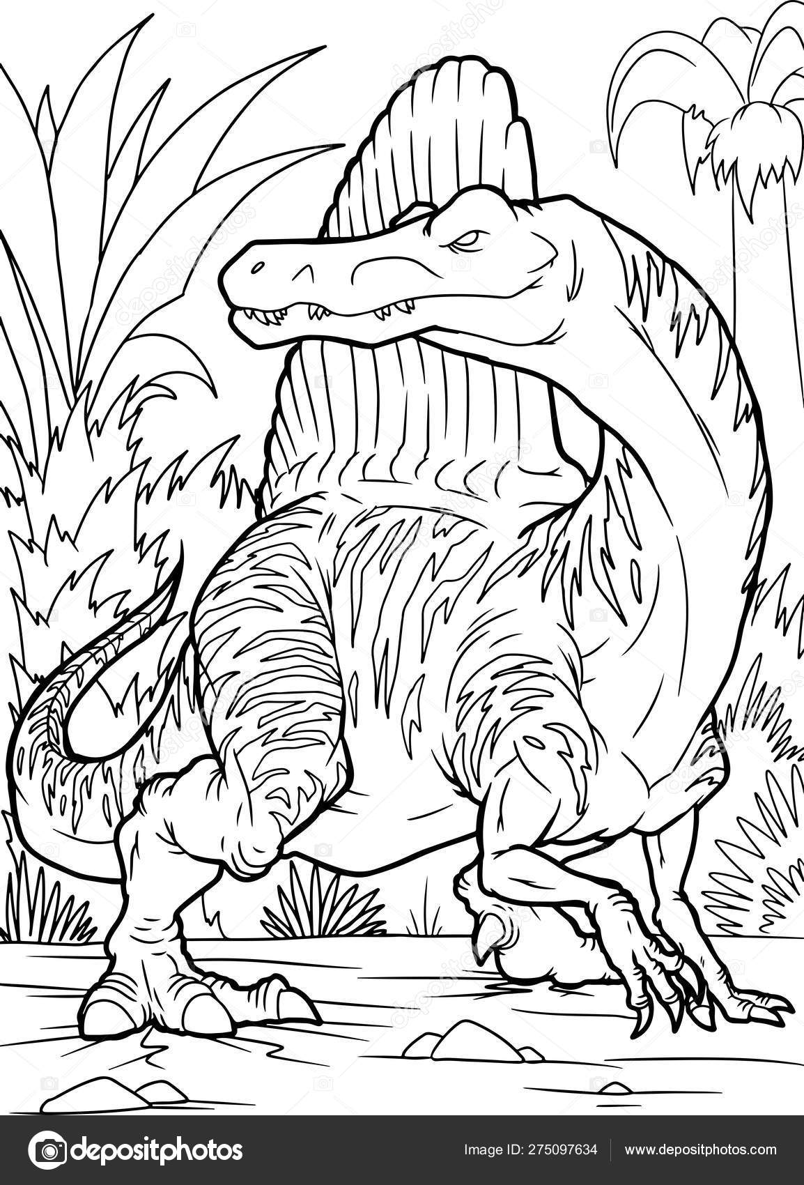 100+ Spinosaurus Coloring Pages Printable 71