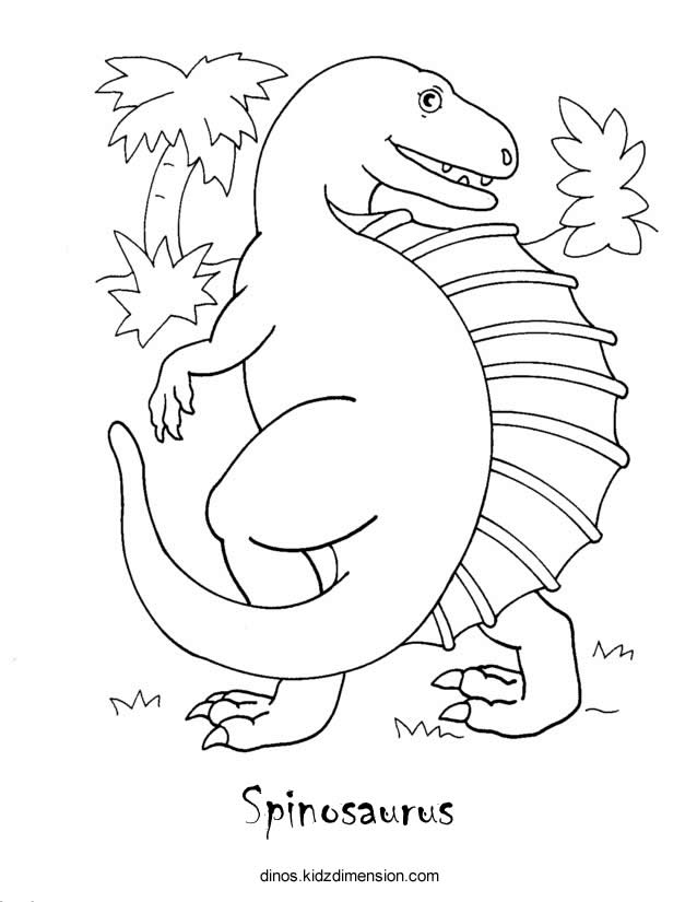 100+ Spinosaurus Coloring Pages Printable 72