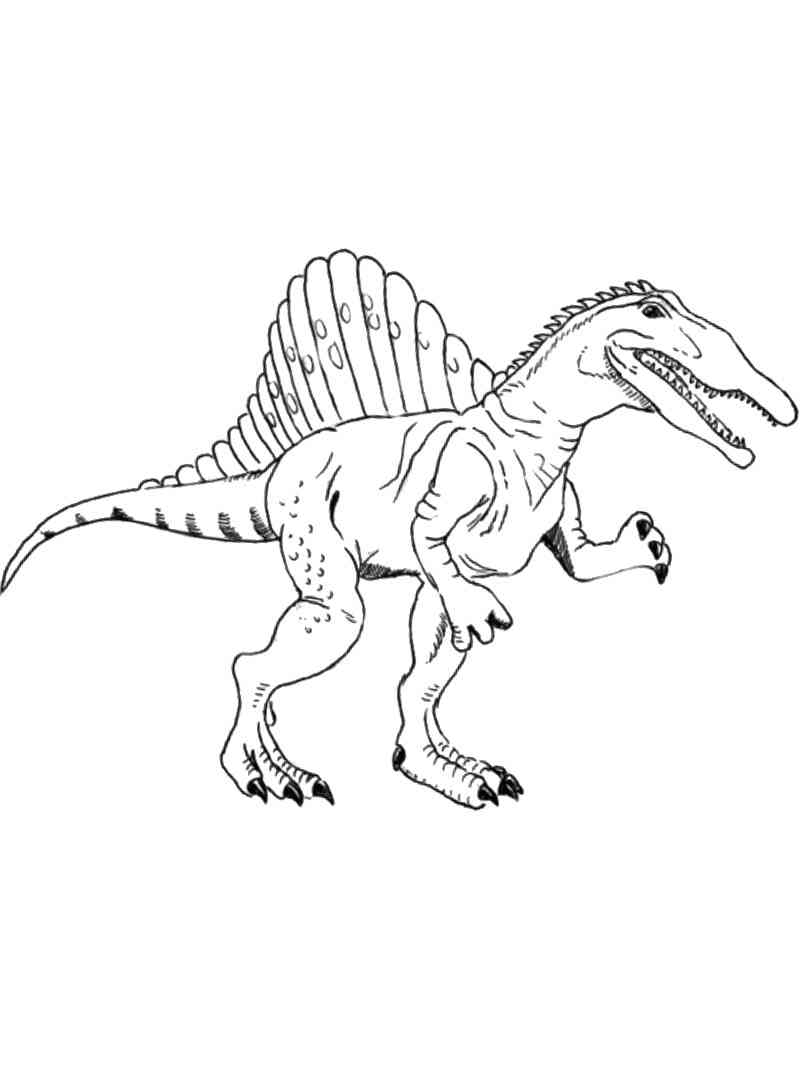 100+ Spinosaurus Coloring Pages Printable 85