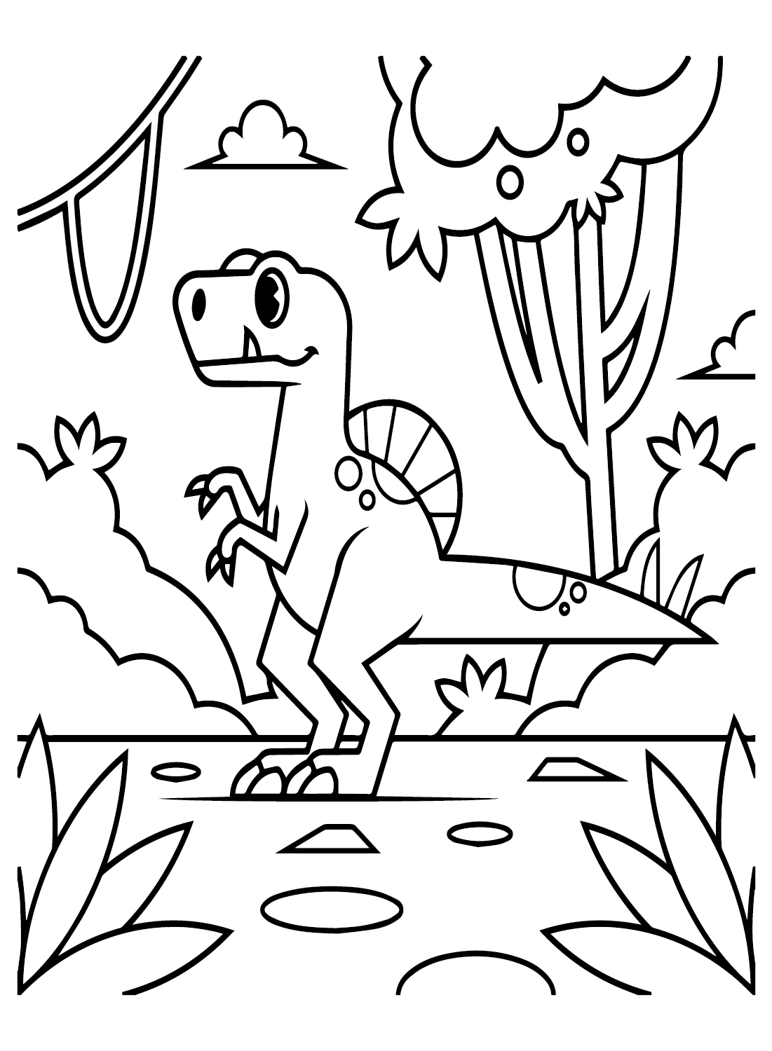 100+ Spinosaurus Coloring Pages Printable 89