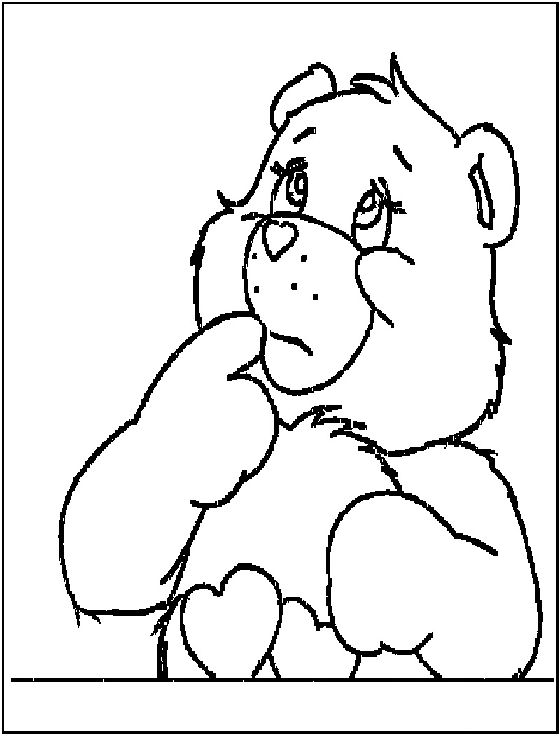 101 Free Printable Bear Coloring Pages for Kids 10