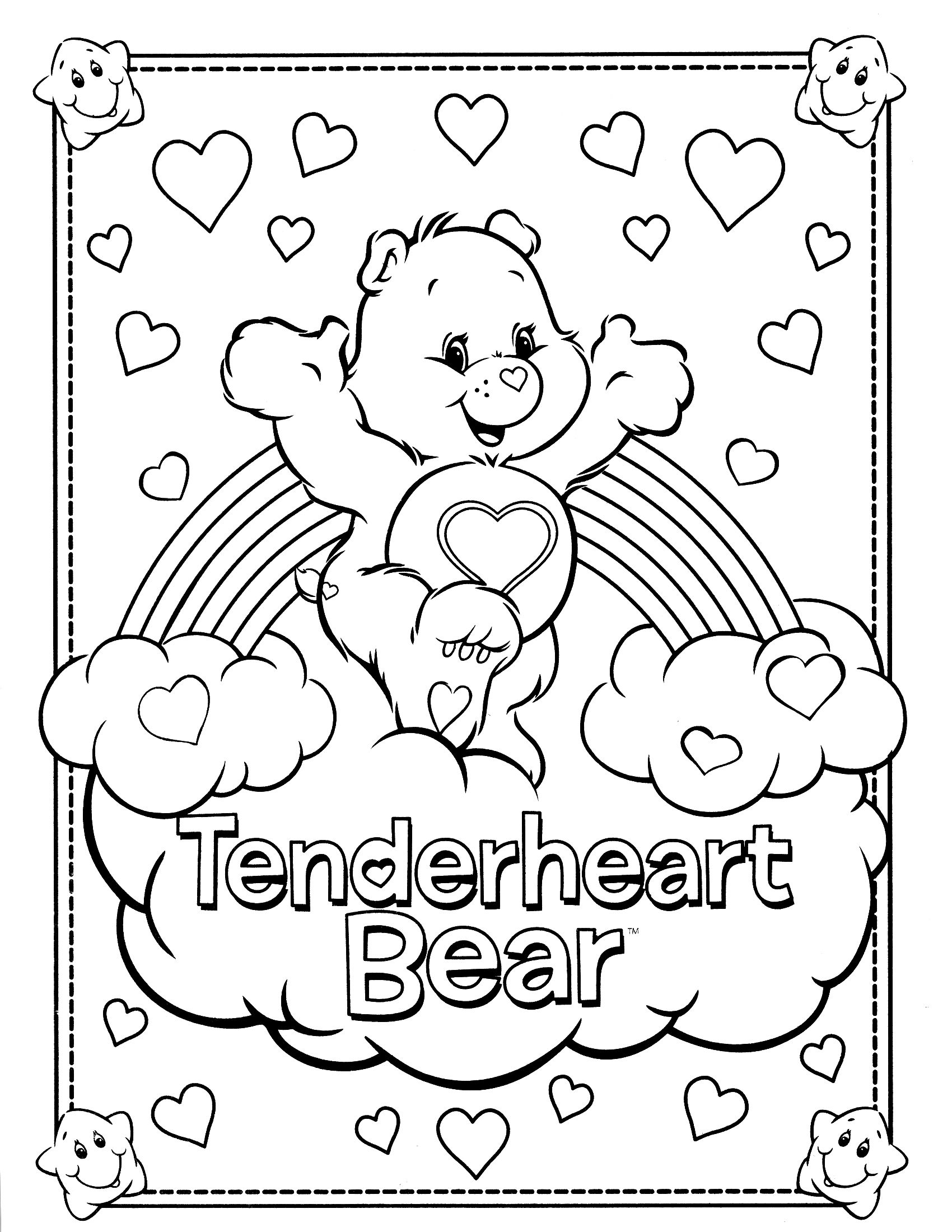 101 Free Printable Bear Coloring Pages for Kids 15